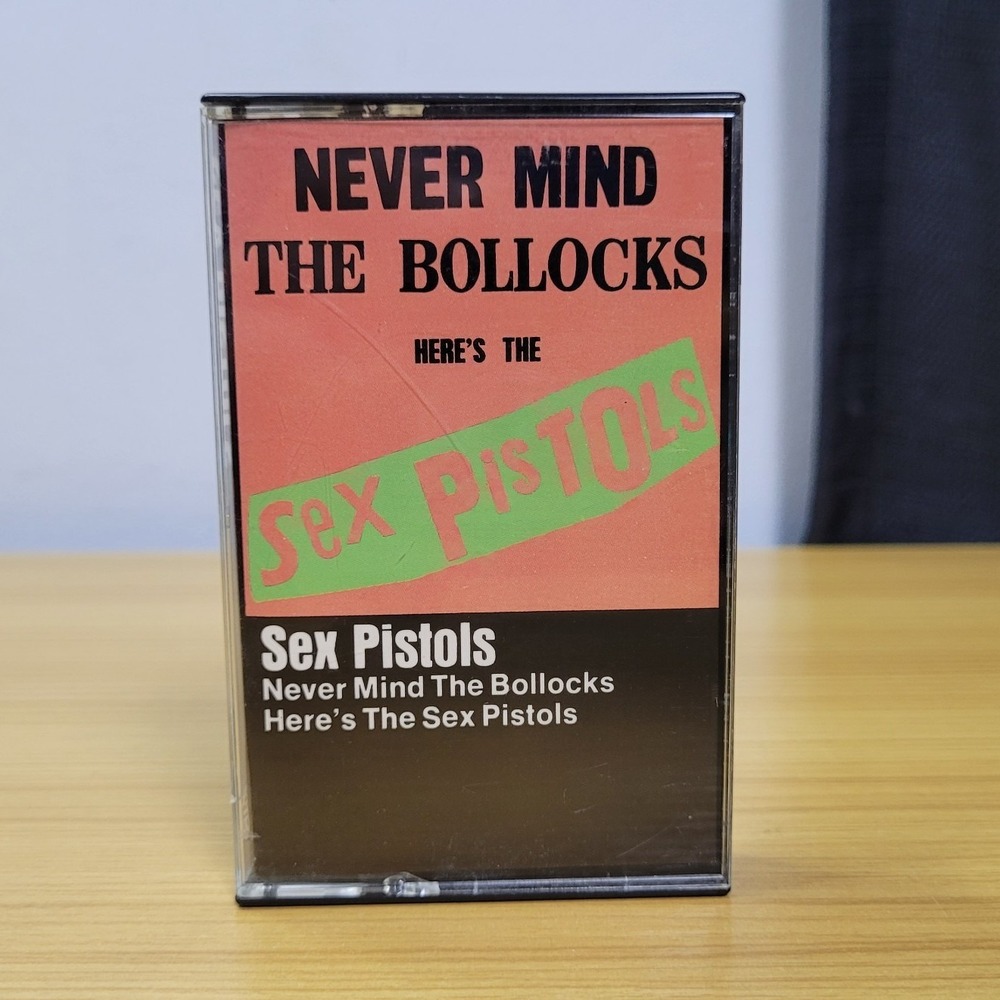 Sex Pistols Never Mind The Bollocks Cassette Tape 1977